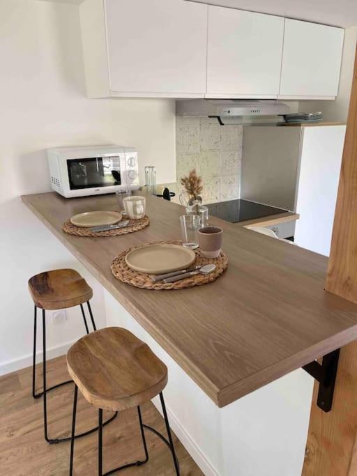 Maisonnette Avec Jardin A Ares Villa Esterno foto